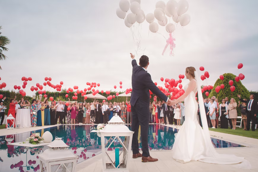 Boda en jardín